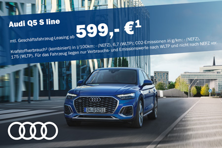 Audi Q5 S line Geschäftsleasing