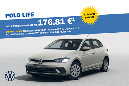 VW Summer Special Polo Life Finanzierung